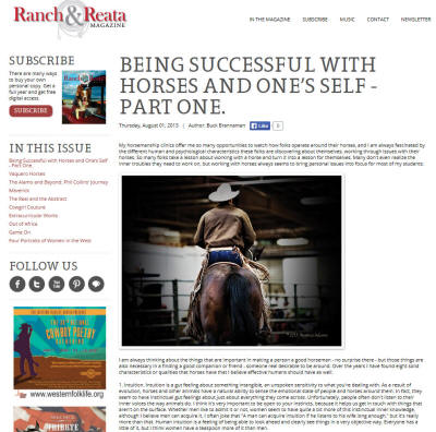 (c) Ranch and Reata magazine