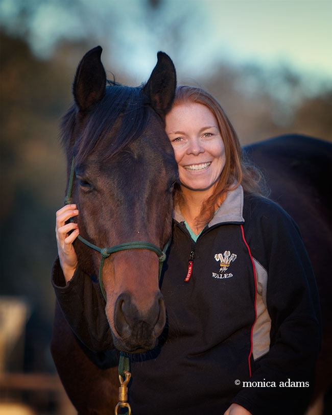 Natalie and Gryffin copyright Monica Adams 2014