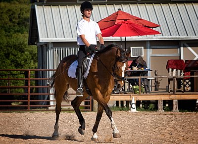 April 2008 Bare Bones Dressage Show - Austin, TX - with a young John Mason riding!